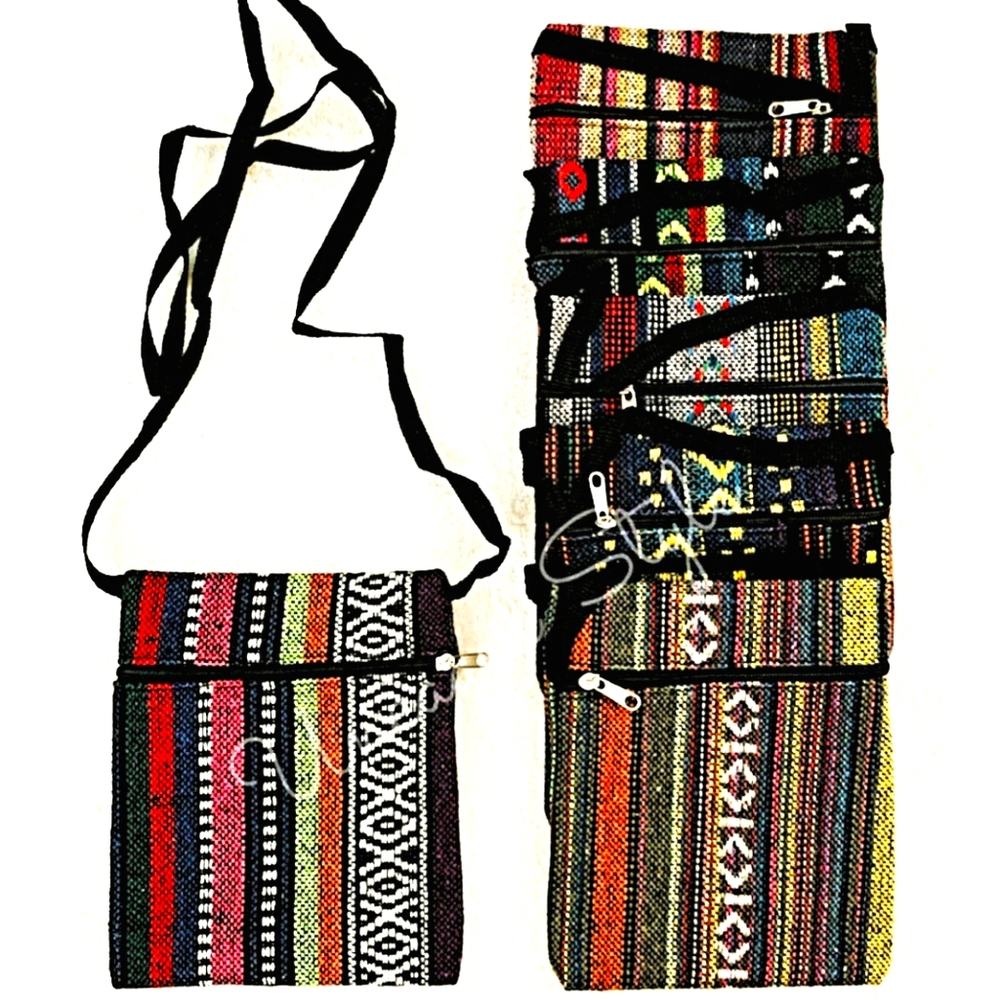 Vintage Embroidered Boho Chic Cross Body Bag